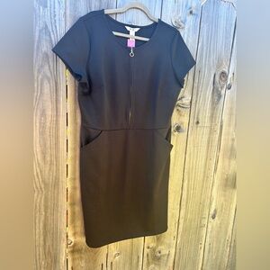 White House Black Market Black Mini Dress